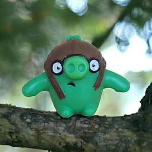 McDonald's Happy Meal Toys 2016 Angry Birds Green Pilot Pig